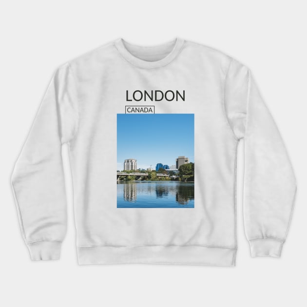 London Ontario Canada Gift for Canadian Souvenir Present T-shirt Hoodie Apparel Mug Notebook Tote Pillow Sticker Magnet Crewneck Sweatshirt by Mr. Travel Joy